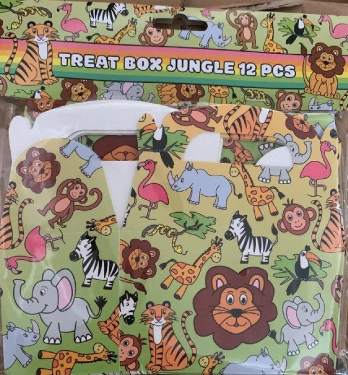 Pudełko na przekąski dzikie zwierzęta Składane .jpg