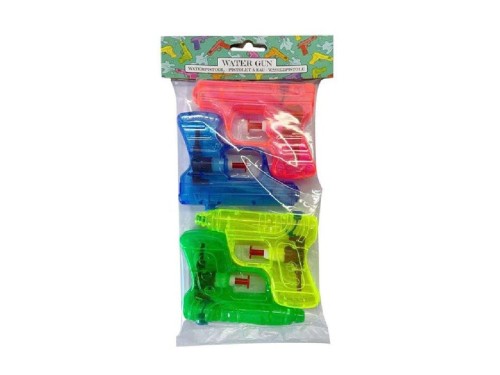 Pistolety na wodę - zestaw 4 szt Psikawki Sikawki 1.jpg