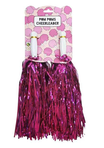 Pompony dla cheerleaderki Foliowe Ozdoba Taniec 1.png