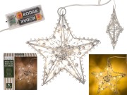 Metalowa gwiazda do powieszenia 10 LED Świąteczna .jpg