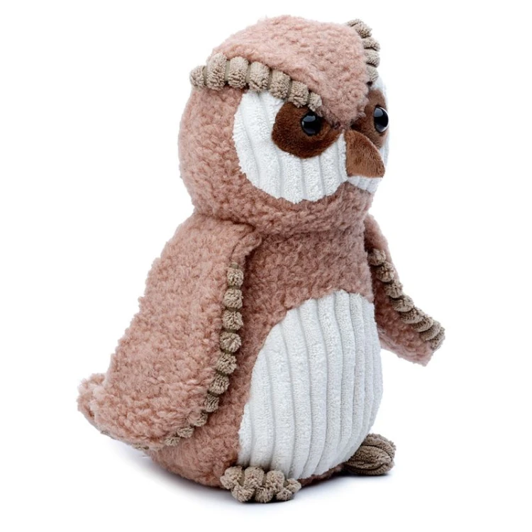 Stoper do drzwi sowa Materiał Polarowa Podpórka (3).jpg