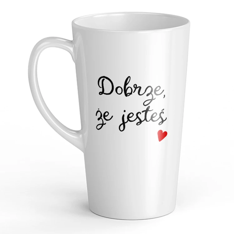 Ceramiczny kubek XL Latte Dobrze, że jesteś 450ml (2).jpg