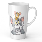 Ceramiczny kubek XL Latte - Tom i Jerry Duży 450ml (1).jpg