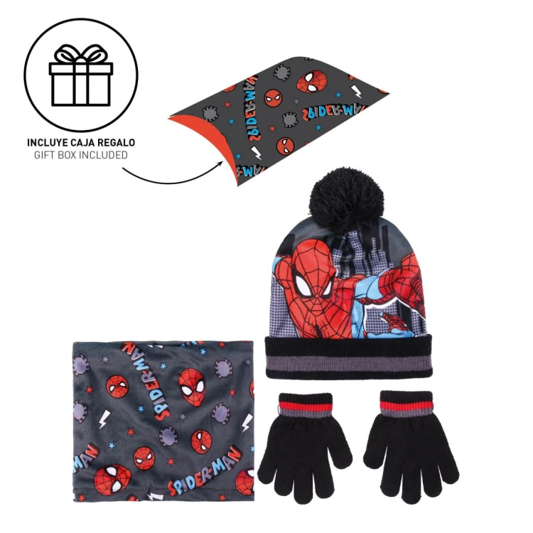Komplet czapka komin rękawiczki Spiderman 6-14 lat (1).jpg
