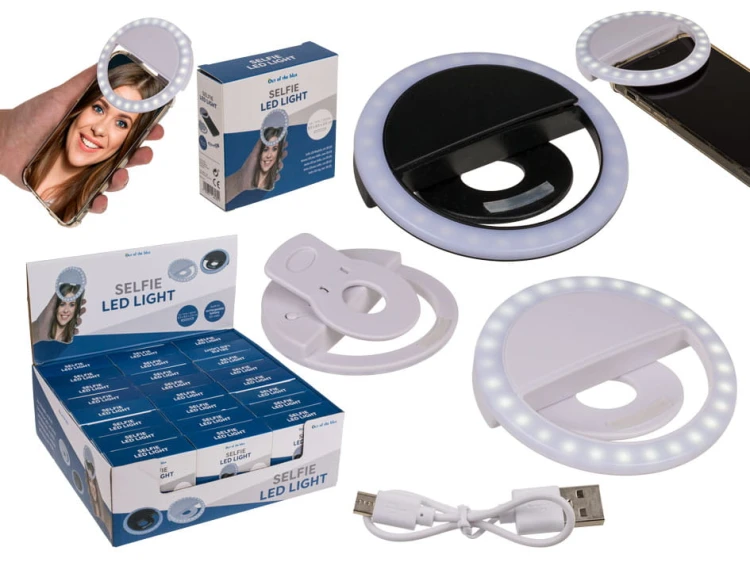 Lampka LED do selfie do telefonu Smartphone .jpg