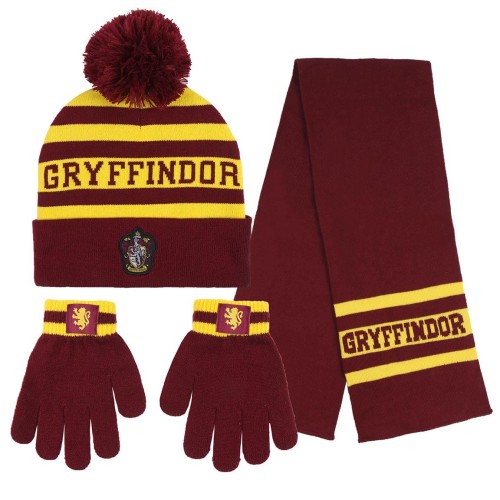 Czapka Szalik i Rękawiczki Harry Potter Gryffindor (1).jpg