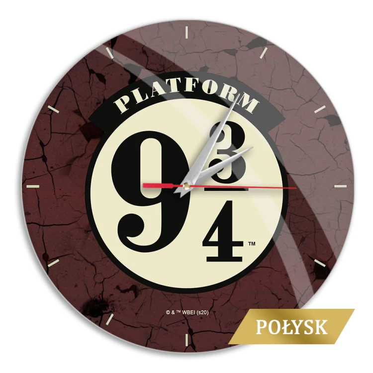 Zegar ścienny 29 cm - Harry Potter - Peron 9 i 34 (1).jpg