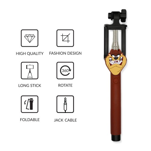 Teleskopowy wysięgnik do telefonu Selfie Looney Tunes .jpg