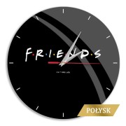 Zegar ścienny 29 cm - Friends 2 Przyjaciele połysk (1).jpg