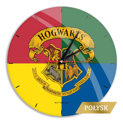 Zegar ścienny 29 cm - Harry Potter Hogwart połysk (1).jpg