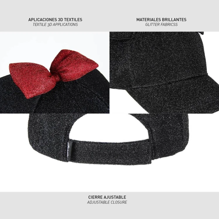 Czapka z daszkiem Myszka Minnie kokardka 6-14 lat (4).jpg