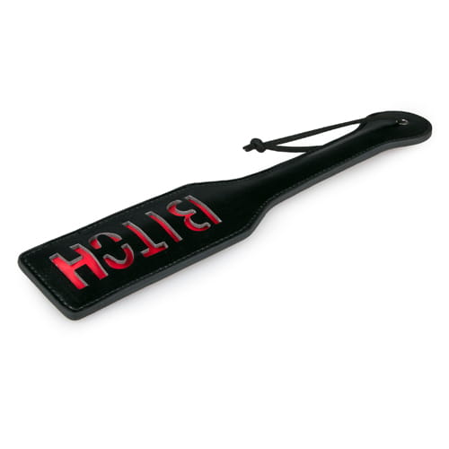 Packa do klapsów Bitch - czarna BDSM Ostry Sex (4).jpg