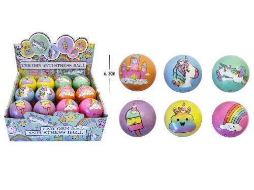 Piłeczka antystresowa jednorożce - mix Gniotek 2.jpg