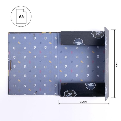 Teczka szkolna A4 Harry Potter Gryffindor notatki (2).jpg