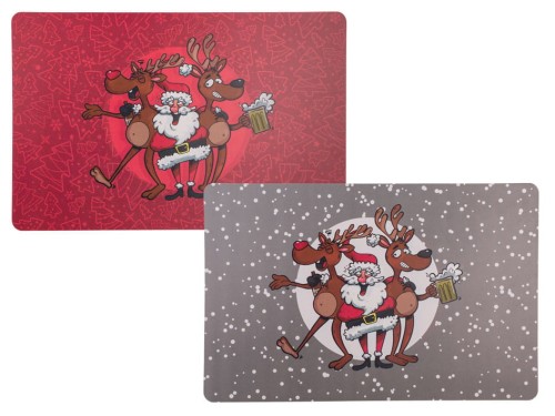 Podkładka na stół Szalony Mikołaj pod naczynia 2.jpg