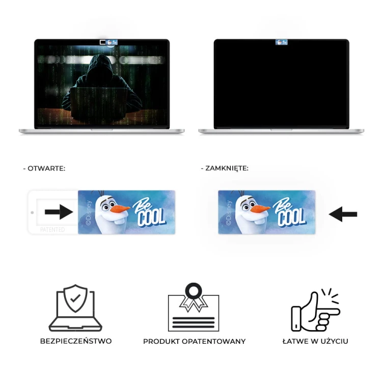 Zaślepka kamery komputer Laptopa Zasłonka Frozen (4).jpg