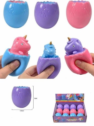Antystresowa zabawka Jajo jednorożca do ściskania 2.jpg