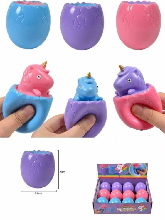 Antystresowa zabawka Jajo jednorożca do ściskania 2.jpg