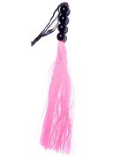 Silikonowy pejcz 26 cm - różowy Bicz Erotyczny (3).jpg