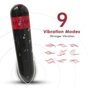 Wibrator Rocket - czarny Wodoodporny 9 trybów (2).jpg