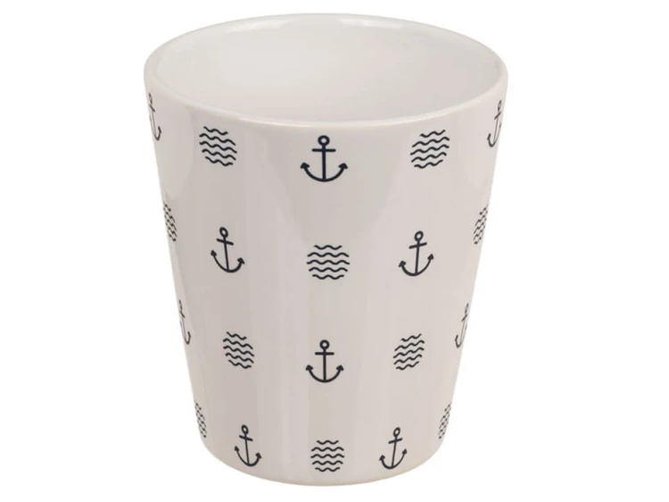 Kubek kamionkowy Marynistyczny bez ucha Żeglarza 1.jpg