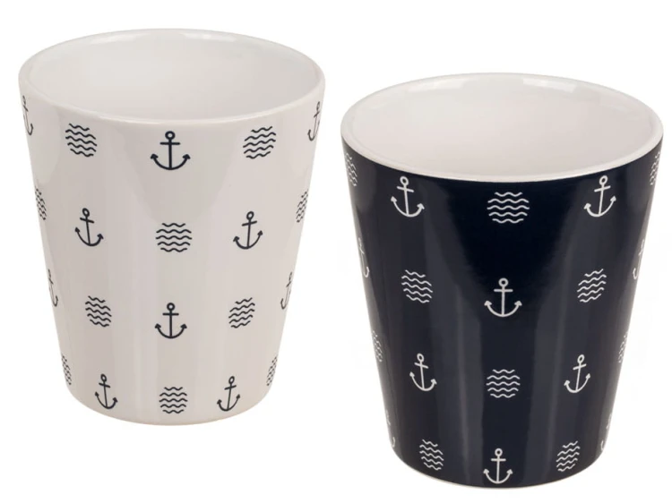 Kubek kamionkowy Marynistyczny bez ucha Żeglarza 2.jpg