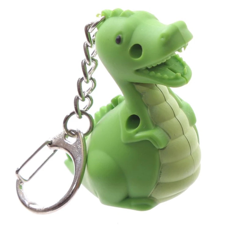 Brelok dinozaur dźwiękiem i LED świecący do kluczy (4).jpg