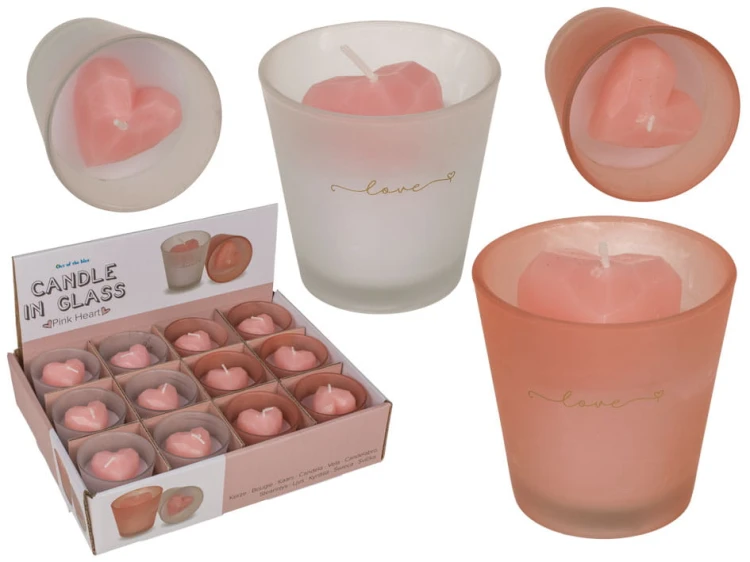 Świeczka serce w szkle Świeca Serduszko w środku 2.jpg