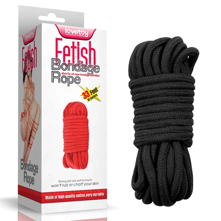 Japońska lina 10m - czarna BDSM sznur do wiązania (1).jpg