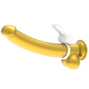 Pierścień wibracyjny biały Rabbit Nakładka penisa (4).jpg