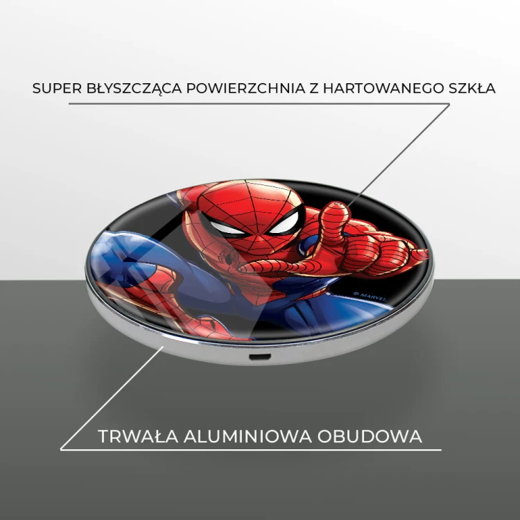 Ładowarka indukcyjna Spider Man Marvel licencyjny (4).jpg