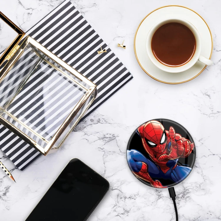 Ładowarka indukcyjna Spider Man Marvel licencyjny (7).jpg