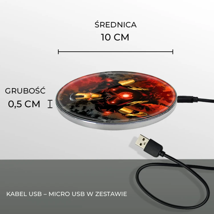 Ładowarka indukcyjna Iron Man Marvel licencyjny (8).jpg