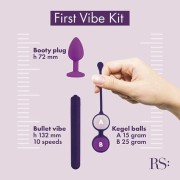 Zabawki erotyczne First vibe kit Kulki Pocisk Plug (4).jpg