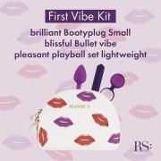 Zabawki erotyczne First vibe kit Kulki Pocisk Plug (5).jpg