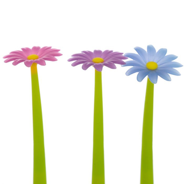 Cienkopis długopis - kwiatek wkład czarny Śmieszny (4).jpg