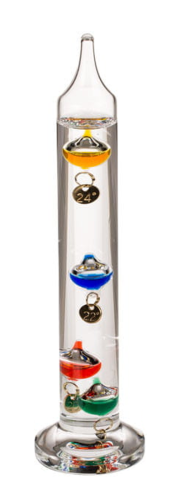 TERMOMETR Galileo 18 cm GALILEUSZA SZKLANY PŁYWAKI 1.png