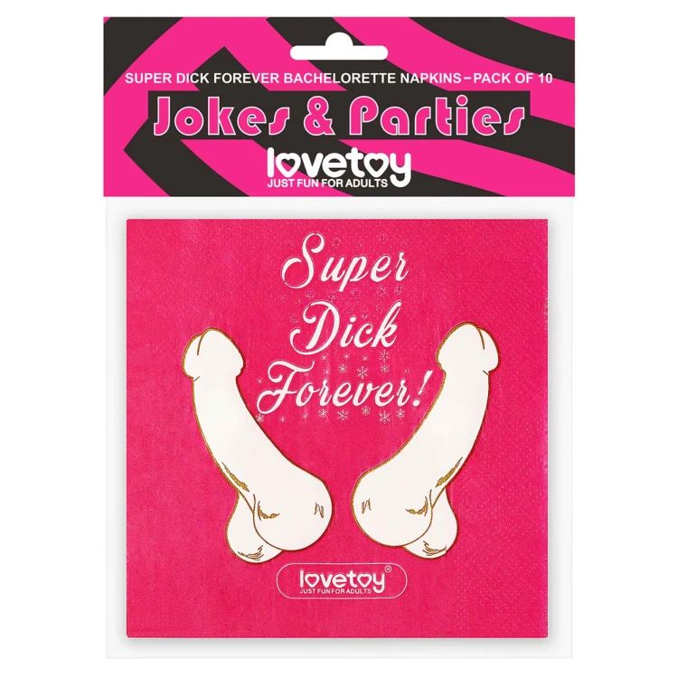 Serwetki Super Dick Forever 10szt Penisy Panieński (1).jpg