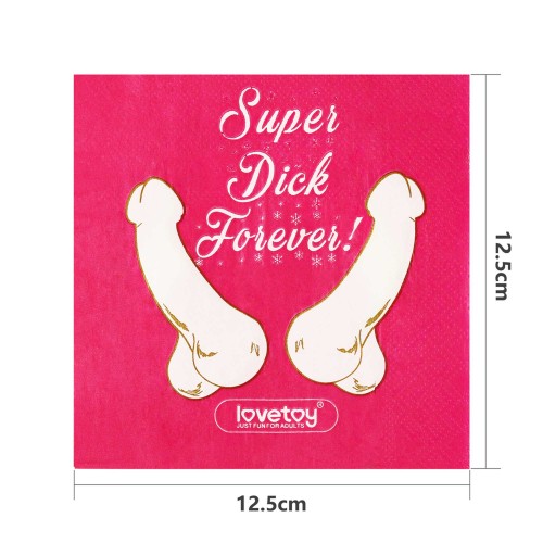Serwetki Super Dick Forever 10szt Penisy Panieński (2).jpg