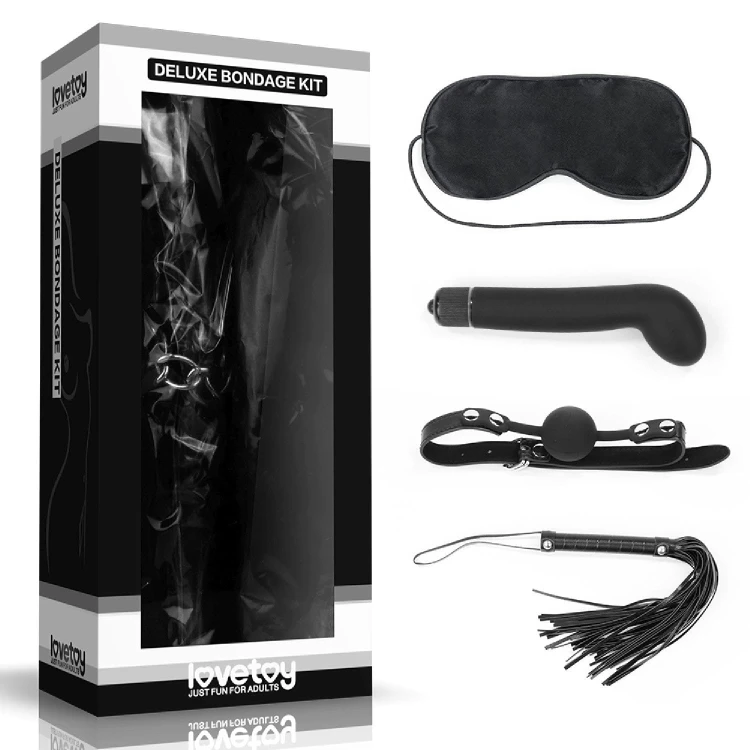 Zestaw Deluxe Bondage 4elem Sex do zabawy BDSM II (1).jpg