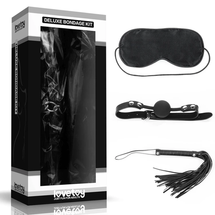 Zestaw Deluxe Bondage 3elem Sex do zabawy BDSM II (1).jpg