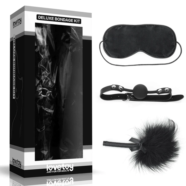 Zestaw Deluxe Bondage 3elem Sex do zabawy BDSM IV (1).jpg