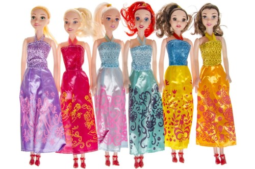 Lalka księżniczka - 26 cm mix wzorów dla dzieci (2).jpeg