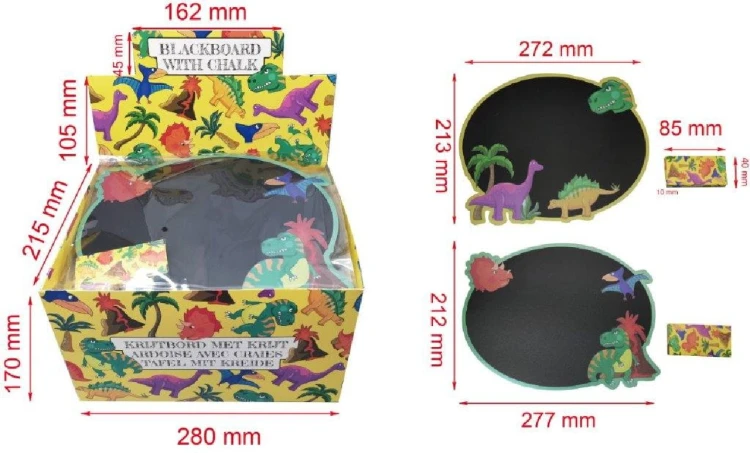 Tabliczka do rysowania kredowe - dinozaury Kreda (2).jpg