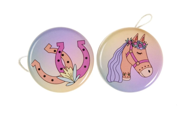 Metalowe jojo - konie Yoyo z obrazkiem grafiką (3).jpg