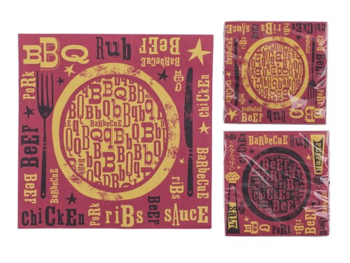Serwetki barbecue  papierowe na stół 20 szt .jpg