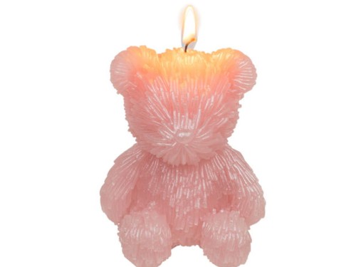 Świeca świeczka miś Ozdobna dekoracyjna kolory 1.jpg