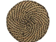 Podkładka na stół z trawy morskiej Mata okrągła 1.jpg