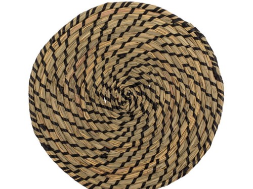 Podkładka na stół z trawy morskiej Mata okrągła 1.jpg