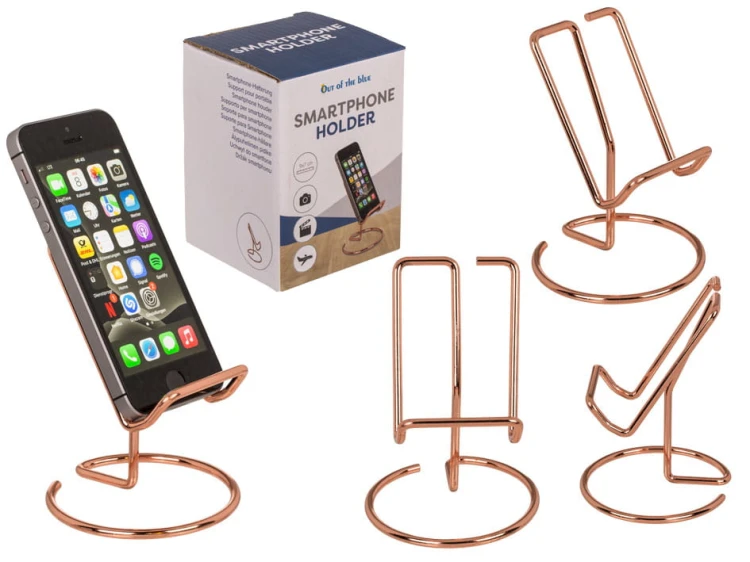 Metalowy stojak uchwyt na telefon smartfon stojący .jpg
